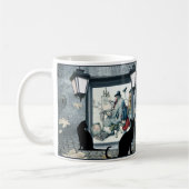 Anton Pieck - der Maler Flameless Candle Kaffeetasse (Links)