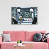 Anton Pieck inkorparierte Reproduktion Leinwanddruck (Insitu (Wohnzimmer))