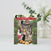 Anton Pieck "The Chemist" Postkarte (Stehend Vorderseite)