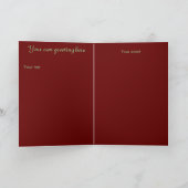 Anton Pieck Weihnachtsgrüße Feiertagskarte (Innenseite)