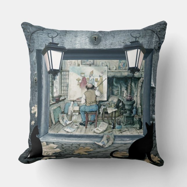 Anton Piek Designkissen Kissen (Vorderseite)