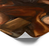 Anton Raphael Mengs der Traum von St. Joseph Poster (Ecke)