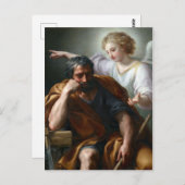 Anton Raphael Mengs Der Traum von St. Joseph Postkarte (Vorne/Hinten)