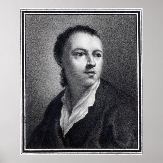 Anton Raphael Mengs, graviert von Nicolaus Mosman Poster (Vorne)