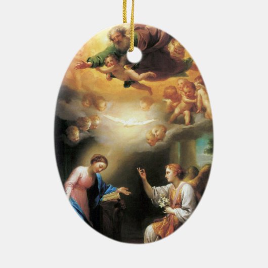 Anton Raphael Mengs Keramik Ornament (Hinten)