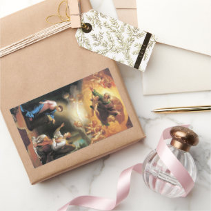 Anton Raphael Mengs Rechteckiger Aufkleber