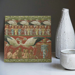 Anton Seders Zender Storks Jugendstilwall Fliese