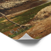 Anton Thorenfeld - Landschaft bei Svendborg Sund Poster (Ecke)