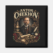 Anton Tschechow Magnet (Vorne)
