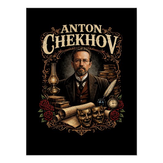 Anton Tschechow Poster (Vorderseite)