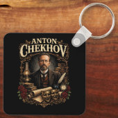 Anton Tschechow Schlüsselanhänger (Rückseite)