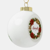Antonella Christmas Name Ceramic Ornament (Links)