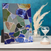 Antoni Gaudi Blue Mosaics Fotoplatte (Seite)