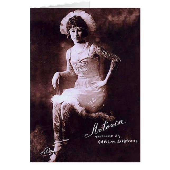 Antonia, die Tattooid-Lady (Vorne)