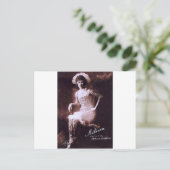 Antonia, die Tattooid-Lady Postkarte (Stehend Vorderseite)