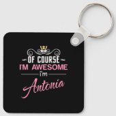 Antonia Natürlich bin ich Phantastisch Schlüsselanhänger (Rückseite)