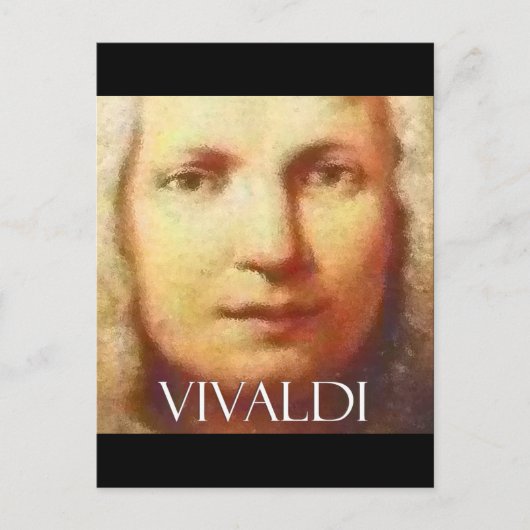 Antonia Vivaldi Anpassbare Ware Postkarte (Vorderseite)