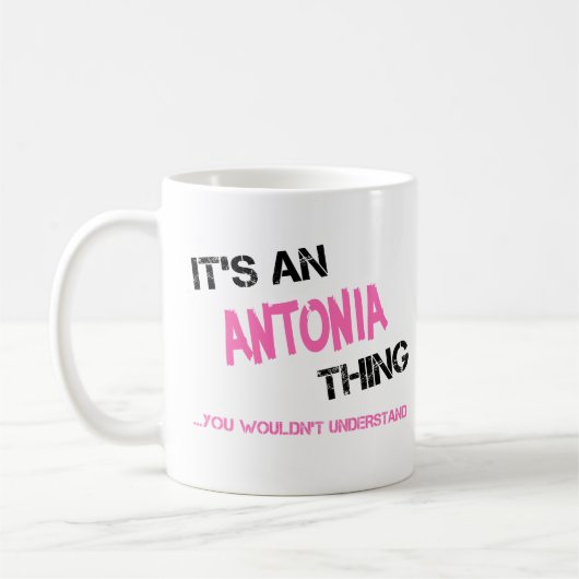 Antonia, was man nicht verstehen würde kaffeetasse (Links)