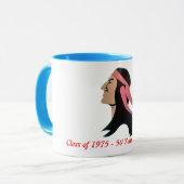 Antonian 50 Jahre Wiedersehen Blue 2 Tasse (Vorderseite Links)