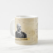 Antonin Dvorak historische Tasse (Vorderseite Links)