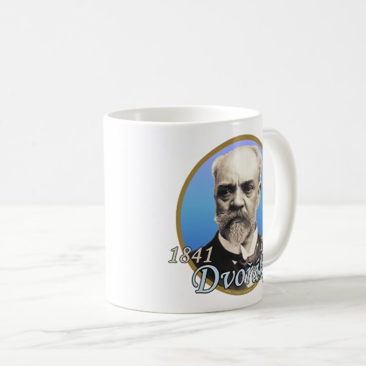Antonin Dvorak Kaffeetasse (VorderseiteRechts)