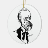 Antonín Dvořák Keramik Ornament (Links)