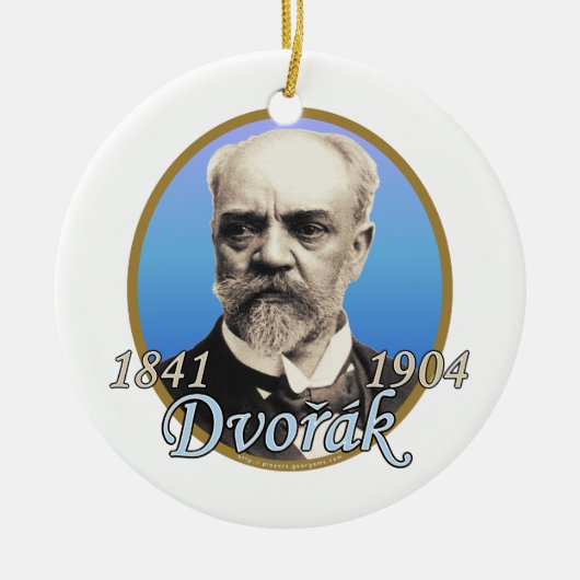 Antonin Dvorak Keramikornament (Vorne)