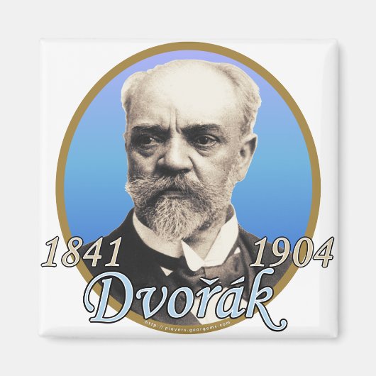 Antonin Dvorak Magnet (Vorne)