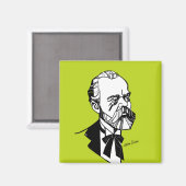 Antonín Dvořák Magnet (Vorderseite/Rückseite)