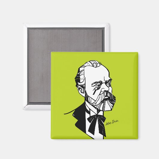 Antonín Dvořák Magnet (Vorderseite/Rückseite)