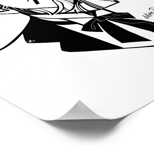 Antonín Dvořák Poster (Ecke)