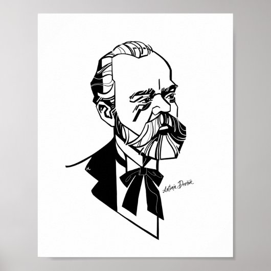 Antonín Dvořák Poster (Vorne)