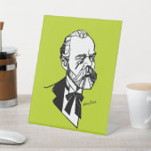 Antonín Dvořák Sockelschild (In SItu)