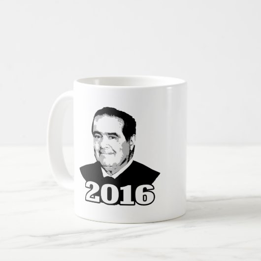 ANTONIN SCALIA KANDIDAT 2016 KAFFEETASSE (Vorderseite Links)