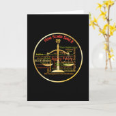 Antonin Scalia Zitate des Obersten Gerichts - Gesc Karte (Gelbe Blume)