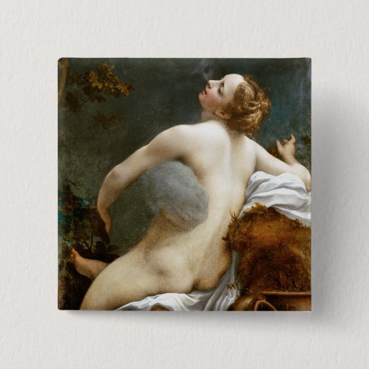Antonio Allegri, Correggio Jupiter und Io Button (Vorderseite)