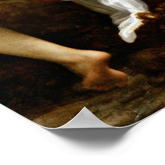 Antonio Allegri, Correggio Jupiter und Io Poster (Ecke)