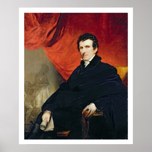 Antonio Canova (1757-1822), 1819-20 (oil on canvas Poster (Vorne)