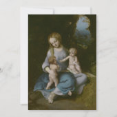 Antonio da Correggio - Madonna und Kind mit Einladung (Vorderseite)
