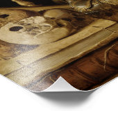 Antonio de Pereda - Allegorie der Vanity Fotodruck (Ecke)