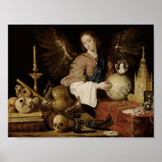 Antonio de Pereda - Allegorie der Vanity Poster (Vorne)