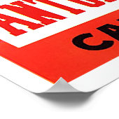 ANTONIO ESCANDELL ORANGES LABEL POSTER DER 40ER Ja (Ecke)