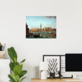 Antonio Francesco Lodovico Joli Der Gruß Poster (Heimbüro)