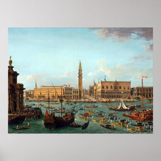 Antonio Francesco Lodovico Joli Der Gruß Poster (Vorne)