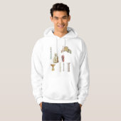 Antonio Gaudi. Barcelona. Spanien. Architektur Hoodie (Vorne ganz)