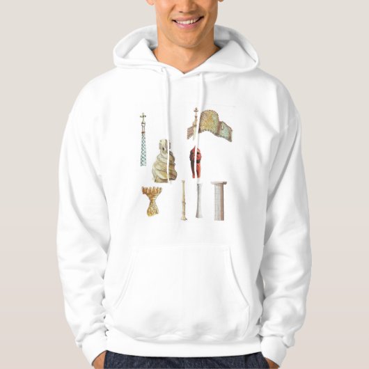 Antonio Gaudi. Barcelona. Spanien. Architektur Hoodie (Vorderseite)