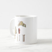Antonio Gaudi. Barcelona. Spanien. Architektur Kaffeetasse (Vorderseite Links)