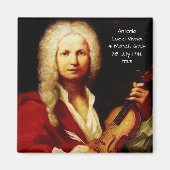 Antonio Lucio Vivaldi 1723 Magnet (Vorne)