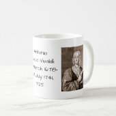 Antonio Lucio Vivaldi 1725 Kaffeetasse (VorderseiteRechts)