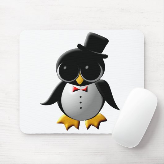 Antonio Penguin Mousepad (Mit Mouse)